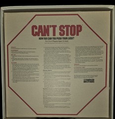 Rare CAN’T STOP Board Game 1980 Parker Brothers 100%+ COMPLETE