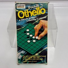 Vintage 1977 Gabriel Pocket Othello Travel Board Game