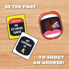 Splurt! – Fast-Paced Party Game for Ages 10+, 2-8 Players – Improve Vocabulary