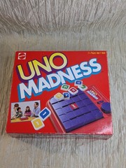 UNO Madness Vintage Timed Pop Up Tile Game 1995 Mattel Complete Works Kmart