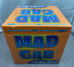 Vintage Mad Gab Game Word Game Mattel 2005 Brand New Sealed
