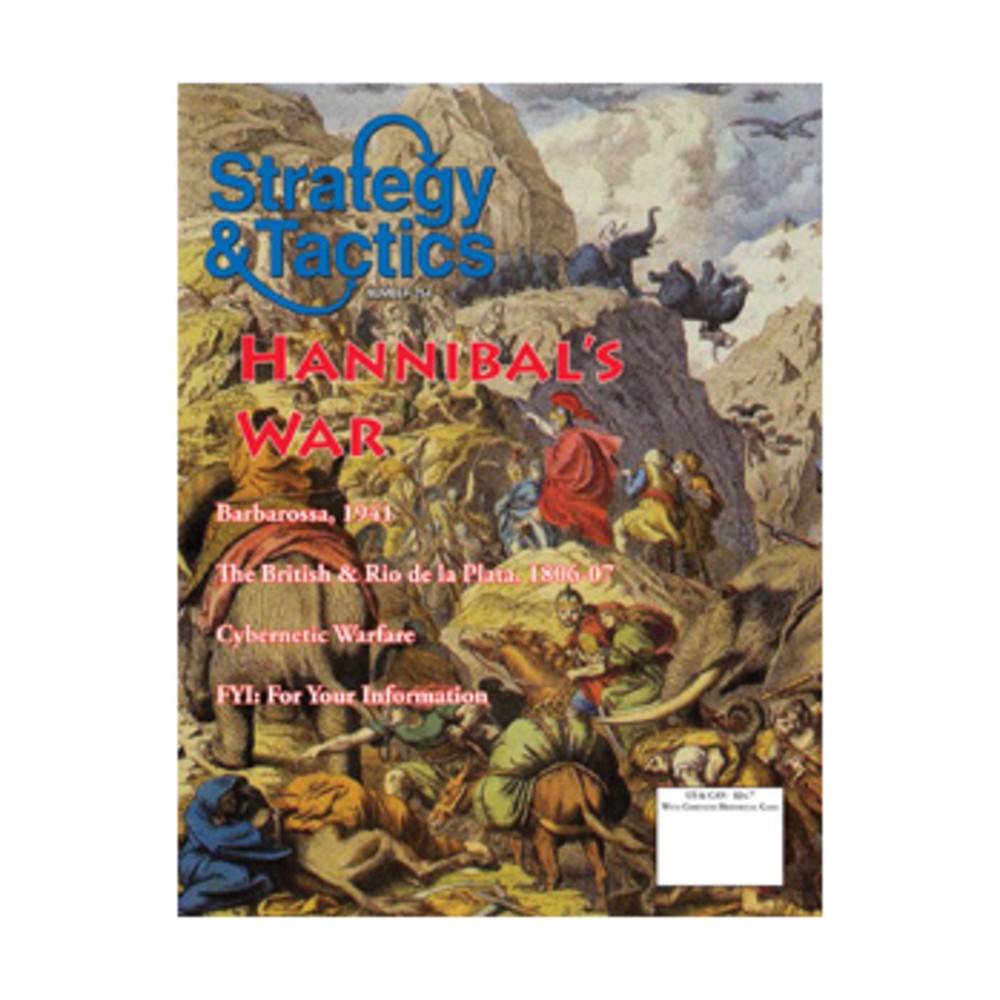 Decision Games Strategy & Tactics #254 w/Hannibal’s War Mag EX