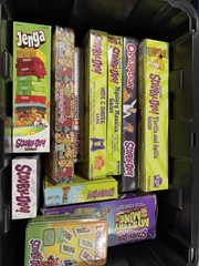 HUGE Scooby Doo Board Game Lot- 11 Games Sealed And Open, Vintage Lot Of Games