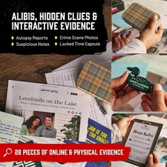 Lakeside Slaughter, Immersive Murder Mystery Game, Interactive Crime Solving …