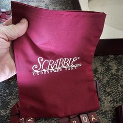 Scrabble Deluxe Collector’s Edition Turntable Crossword Rotating Milton Bradley