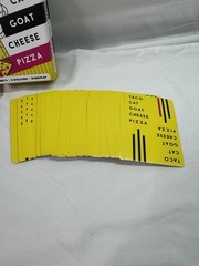Taco Cat Goat Cheese Pizza Card Game 2022 Family Fun Ages 8+ Players 2-8 Pre-Own
