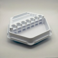 Wingspan Rotating Organizer All Expansion Token Egg Storage 6 Trays Dice Arena