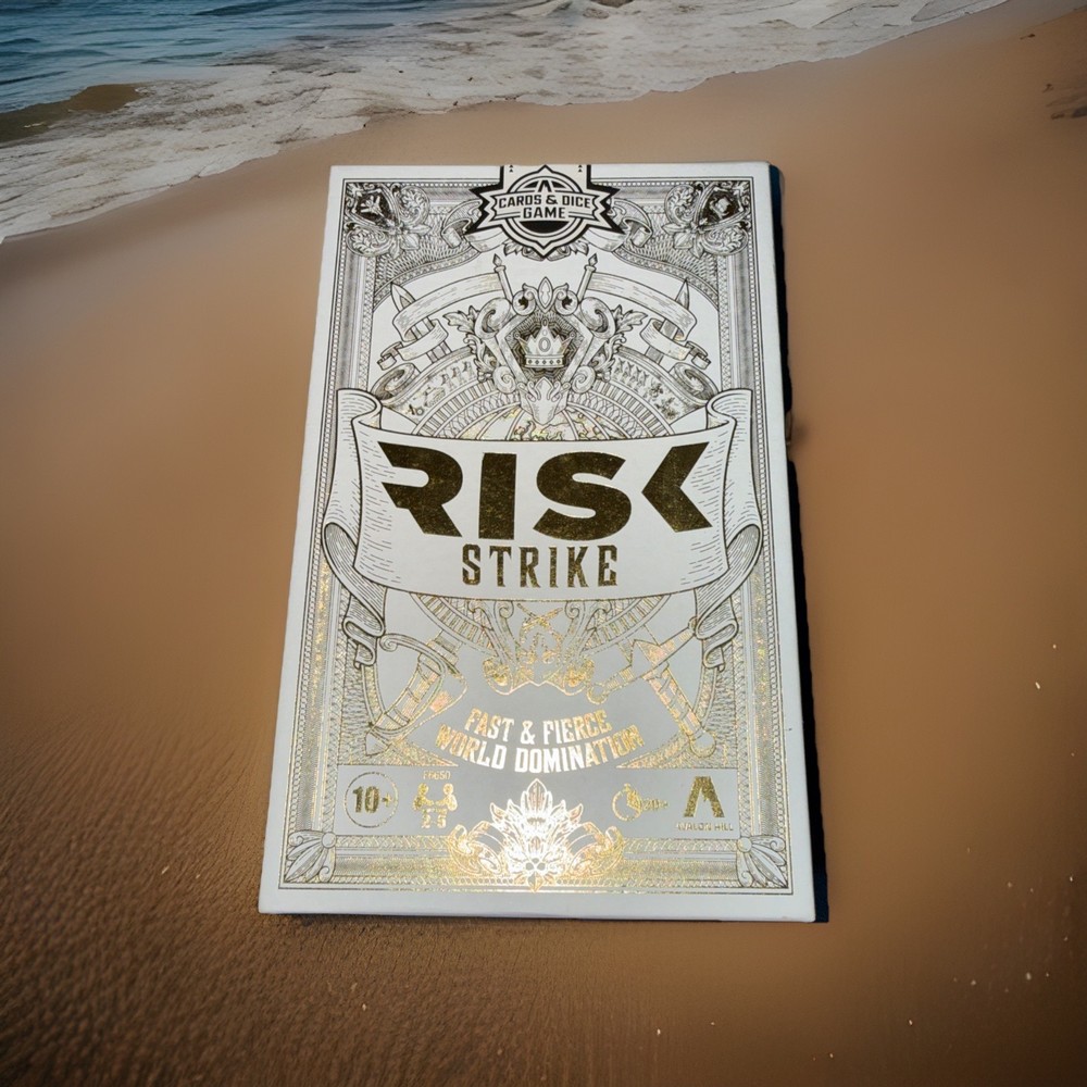 Risk Strike “Fast & Fierce World Domination” Avalon Hill Cards & Dice Game – New