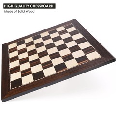 AMEROUS 19 Inches Professional Wooden Tournament Chess Board with 2.0″ Square…