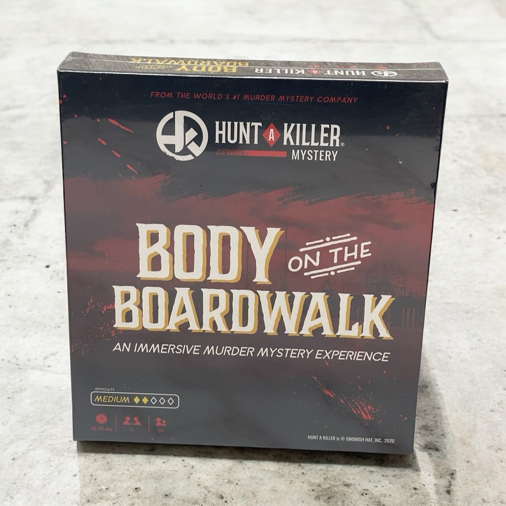 Hunt A Killer Body On The Boardwalk Board Game