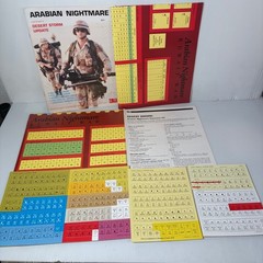 Arabian Nightmare Desert Storm Update 3W Inc. Military Wargame 1991 Desert Sword