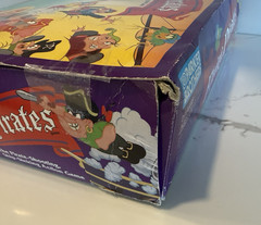 1990 Flying Pirates Game Parker Brothers Pirate Shooting Action Vintage Complete