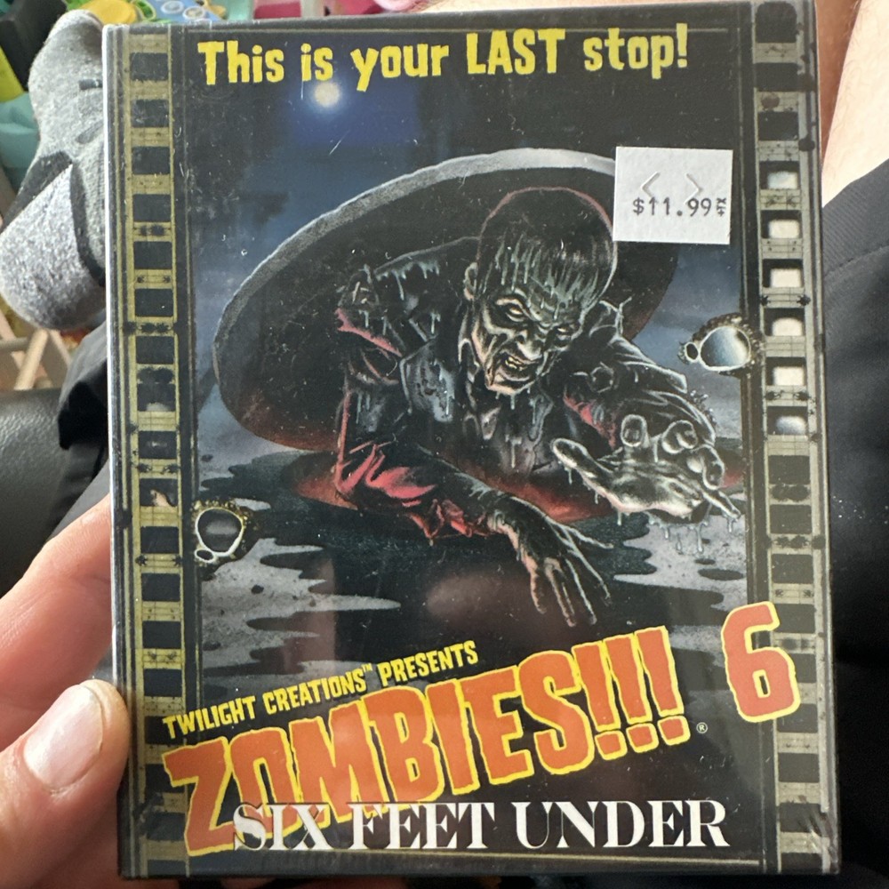Twilight Creations Zombies!!! 6 – Six Feet Under (1st Edition) Box NEW SEALED