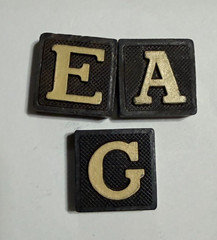 1930s Anagrams Embossed Edition Word Game By Selchow & Righter Co New York No 79