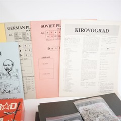 Kirovograd Ukraine WWII War Board Game Germany vs Soviets 1944 -Jack Radey