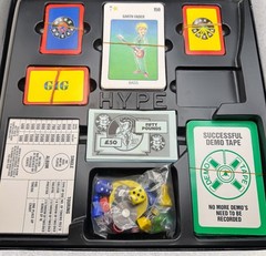 Vintage Hype Board Game Virgin Games Music Business Made in England