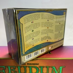 Feudum Board Game + Rudders & Ramparts Expansion Pack Strategy Game Brand New