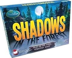 Shadows in the Forest Play in the Dark Strategy Game ThinkFun Ages 8+ Complete