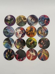 Pogs and slammers lot, Soccer, Fireworks and more.