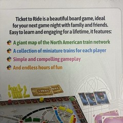 Ticket to Ride: Refresh 2025 NEW SEALED Board Game.. Alan R Moon.