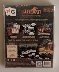 Illiterati Board Game 2022 Standard Edition Word Survival Board Game NEW/Sealed