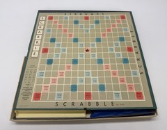 Vintage 1954 Spears England Deluxe Scrabble