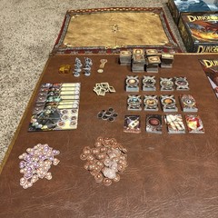 DungeonQuest Revised Edition Fantasy Flight Games 2014 Complete