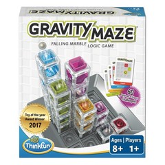 ThinkFun Gravity Maze – Falling Marble 2.83 x 9.38 x 10.47 inches, Multicolor