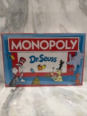 Monopoly Dr. Seuss Edition Game Board USAopoly Hasbro NEW