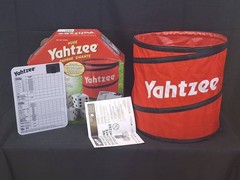 Huge Yahtzee Giant Outdoor Dice Game Set – Foam Dice, Bucket, Carry Bag