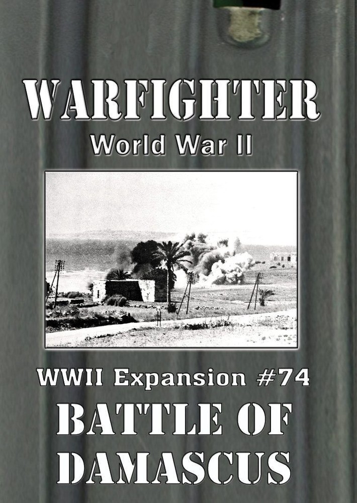 DVG Warfighter: WWII Expansion #74 – Battle of Damascus DVG NISW Fast Ship