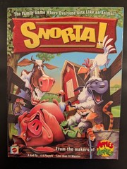 SNORTA! Farm Animal Barnyard Sounds Family Board Game Mattel 2007 100% Complete