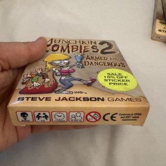 MUNCHKIN ZOMBIES 2 ‘Armed & Dangerous’ Expansion 1st Edition 2011 Steve Jackson