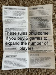 Are You a Robot? A Social Deduction Micro-Game 2-3 Players By Looney Labs
