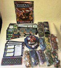 Fantasy Flight Games Starcraft The Board Game Lot Of Parts Only, No Figures