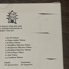 Zombicide White Death Plastic Tokens Pack Kickstarted Exclusive NEW Free Shippin