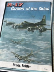 Avalon Hill B-17 – Queen of the Skies (2nd Printing) Boxed Game VG/EX