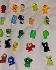 Lot 36 Gogo’s Crazy Bones Various Colors & Series – Satori – Translucent, Used