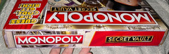 MONOPOLY Secret Vault Board Game for Kids Ages 8 and Up Family 100% Complete Fun