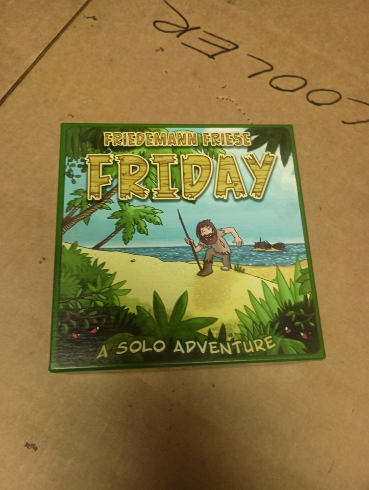 Rio Grande Games : FRIDAY – A Solo Adventure Game by Friedemann Friese (2012)