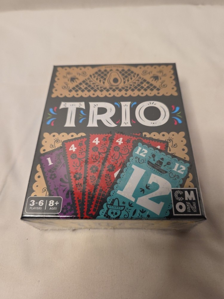 Trio Card Game Happy Camper HCG-2000 Family Party Fast Set Making Nana Brand New