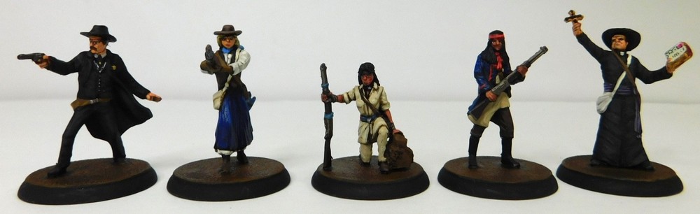 Well Painted FFP Shadows of Brimstone Swamps of Death Character Minis only 5