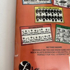 RARE Vintage Yes & Know More Line Up Game Book Sealed w 2 Reveal Pens