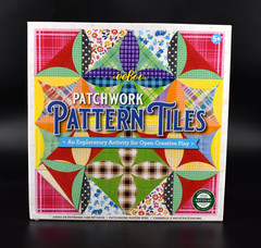 eeboo Patchwork Pattern Tiles Quilt Pieces Game Creative Play Matching Design