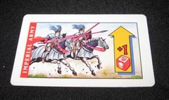 Battle Masters Board Game #4210 1992 ~ Replacement IMPERIAL ARMY CARD #3
