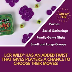 George & Company – LCR Wild Dice Game – one game
