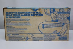 Ping Pong Table Tennis Set Complete Toy Game VTG 1987 Old Classic Kids GUC