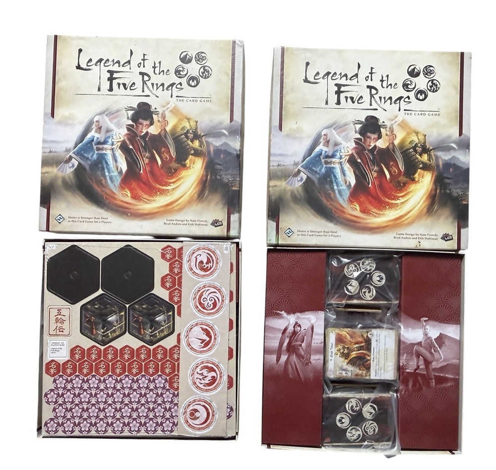 Legend of the Five Rings LCG Card Game 2 Core Set Lot Fantasy Flight Games