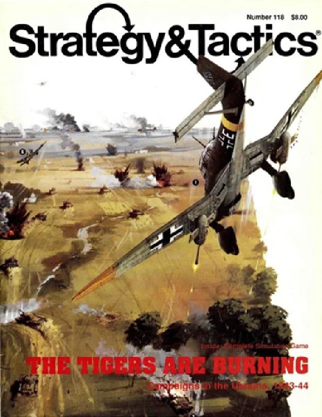 Strategy & Tactics Magazine #118, Tigers are Burning Ukraine 1943-44, Punched