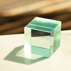 QFkris K9 Crystal Optical 1.5 inches x x inches, Sky Blue